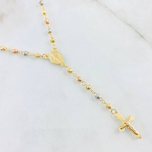 Rosario Virgen Milagrosa 6.75gr / 50cm / Tres Oros 18K