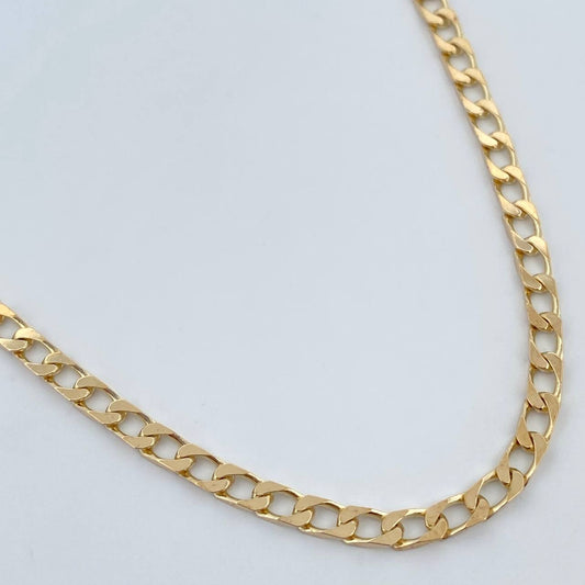 Cadena Panzer 15gr / 63.5cm / +1 Oro 18K $