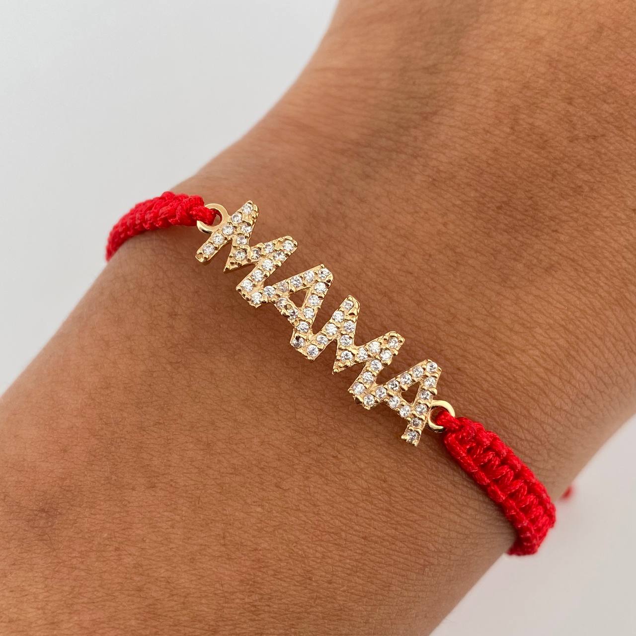 Pulsera Roja Mamá 1.25gr / Oro 18K & Pulsera Roja Mamá 1.25gr / Oro 18K &