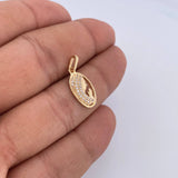 Dije Virgen Maria 1.25gr / 2cm / Oro 18K & Dije Virgen Maria 1.25gr / 2cm / Oro 18K &