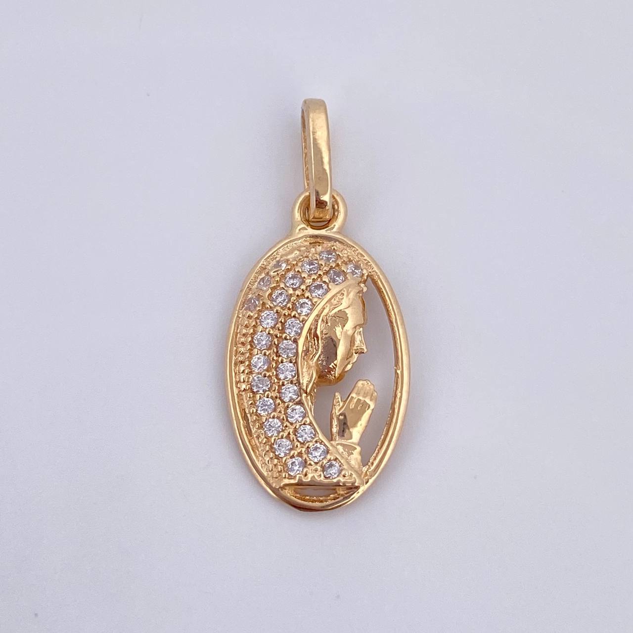 Dije Virgen Maria 1.25gr / 2cm / Oro 18K & Dije Virgen Maria 1.25gr / 2cm / Oro 18K &