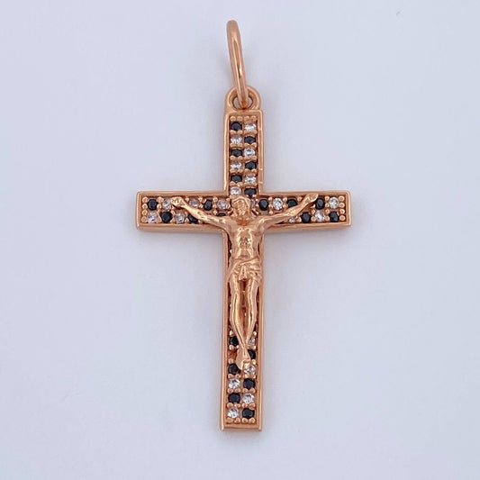 Dije Cruz Cristo 2.45gr / 3.5cm / Oro 18K $