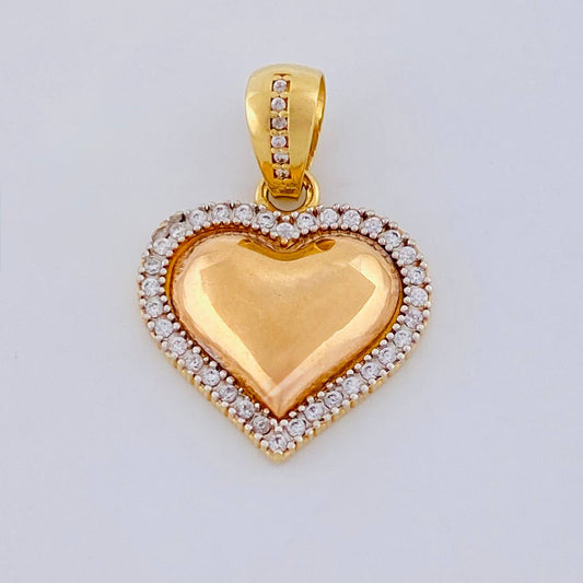 Dije Corazón 4.3 g / 3 cm Oro Amarillo 18K