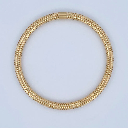 Pulso Flex 2.1gr / 19cm-21cm / +4 Oro 18K $