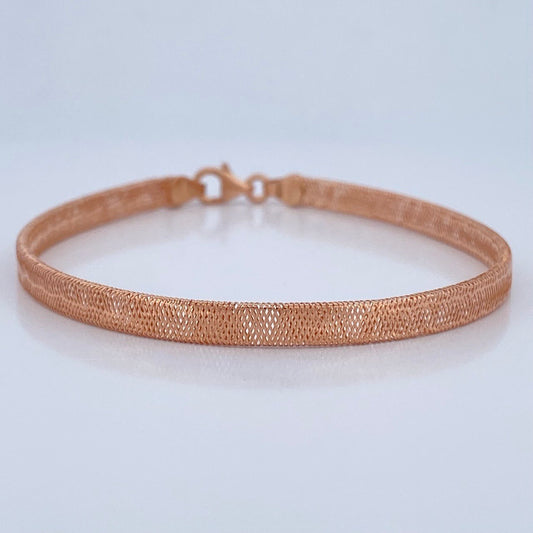 Pulso Flex 2.05gr / 19cm-21cm / +4 Oro 18K $
