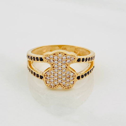 Anillo Oso Ts 3.75g / T6 3/4 Oro Amarillo 18K