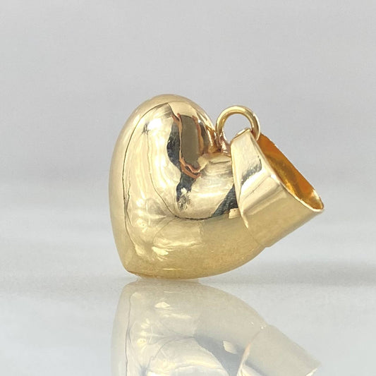 Dije Corazon 1.15gr / 2.3cm / Oro 18K *