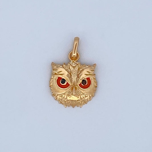 Dije Buho 2.8gr / 1.2cm / Oro 18K &