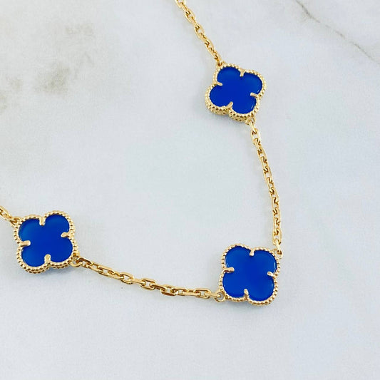 Cadena Aro Seguido Trebol 29.1gr / 60cm / Nac.Esp. Oro 18K ©