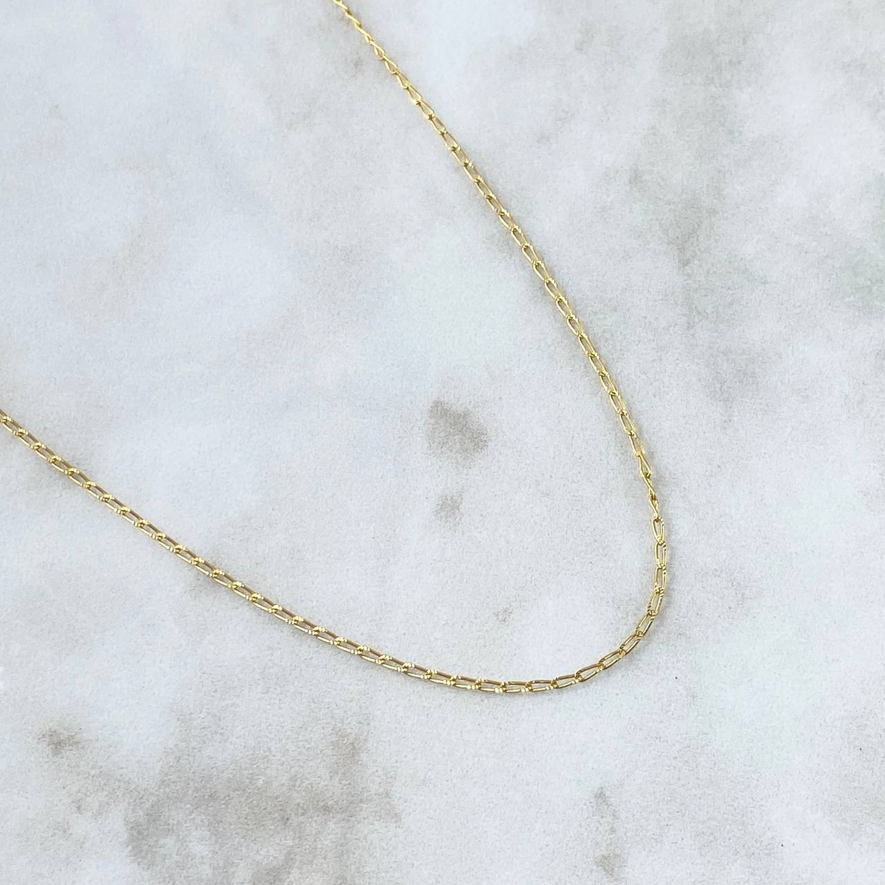 Cadena Espiga 1.7gr / 45cm / 1.2mm Oro Amarillo +3 18K Cadena Espiga 1.7gr / 45cm / 1.2mm Oro Amarillo +3 18K