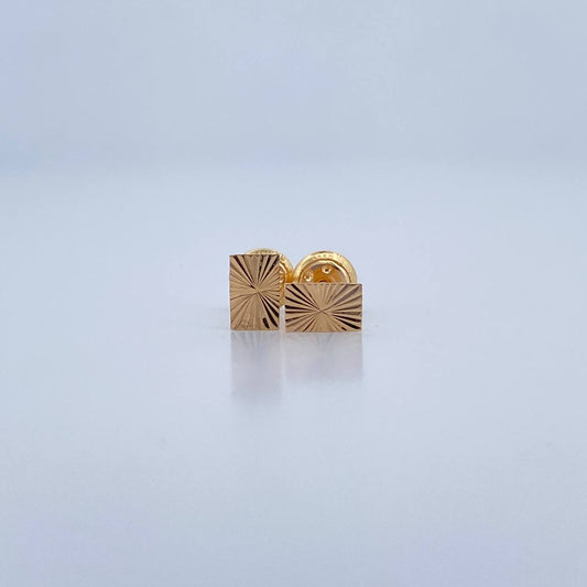 Topos Rectangulo 0.55gr / Oro 18K &