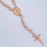 Rosario Virgen Milagrosa Inri 28.4gr / 31.5cm / Oro 18K & Rosario Virgen Milagrosa Inri 28.4gr / 31.5cm / Oro 18K &