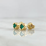Topos Circulo en Canasta 2.55gr / 34 pts Esmeraldas Oro Amarillo 18K (Joya) Topos Circulo en Canasta 2.55gr / 34 pts Esmeraldas Oro Amarillo 18K (Joya)