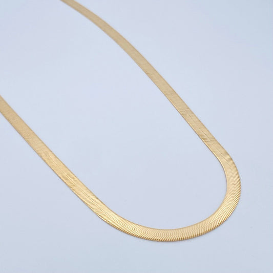 Cadena Espejo 8.5gr / 45cm / +3 Oro 18K &