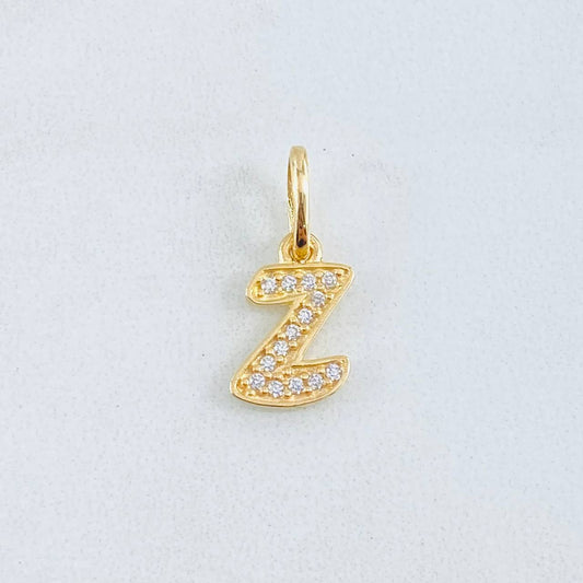 Dije Letra Z 0.75gr / 1.6cm / Oro Amarillo 18K *