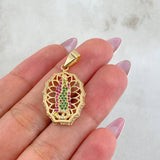 Dije Virgen Guadalupe 3.55gr / 3.3cm / Oro Amarillo 18K Dije Virgen Guadalupe 3.55gr / 3.3cm / Oro Amarillo 18K