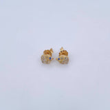 Topos Elefante 1.15gr / Circones Azules Blancos Oro Amarillo 18K & Topos Elefante 1.15gr / Circones Azules Blancos Oro Amarillo 18K &
