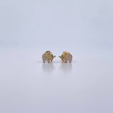 Topos Elefante 1.2gr / Circones Verdes Blancos Oro Amarillo 18K & Topos Elefante 1.2gr / Circones Verdes Blancos Oro Amarillo 18K &