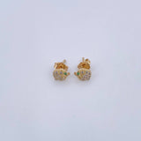 Topos Elefante 1.2gr / Circones Verdes Blancos Oro Amarillo 18K & Topos Elefante 1.2gr / Circones Verdes Blancos Oro Amarillo 18K &