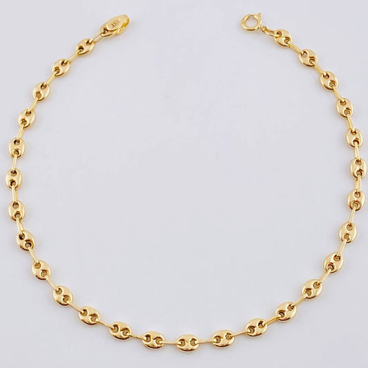 Tobillera Gc 2.55 g / 26.1 cm / 3.2 mm Oro Amarillo 18K