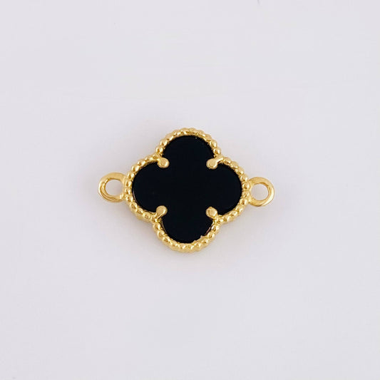 Herraje Trebol 0.8 g / 1.5 cm Oro Amarillo 18K