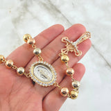 Rosario Virgen Milagrosa 48.6gr / 65cm / Oro 18K © Rosario Virgen Milagrosa 48.6gr / 65cm / Oro 18K ©