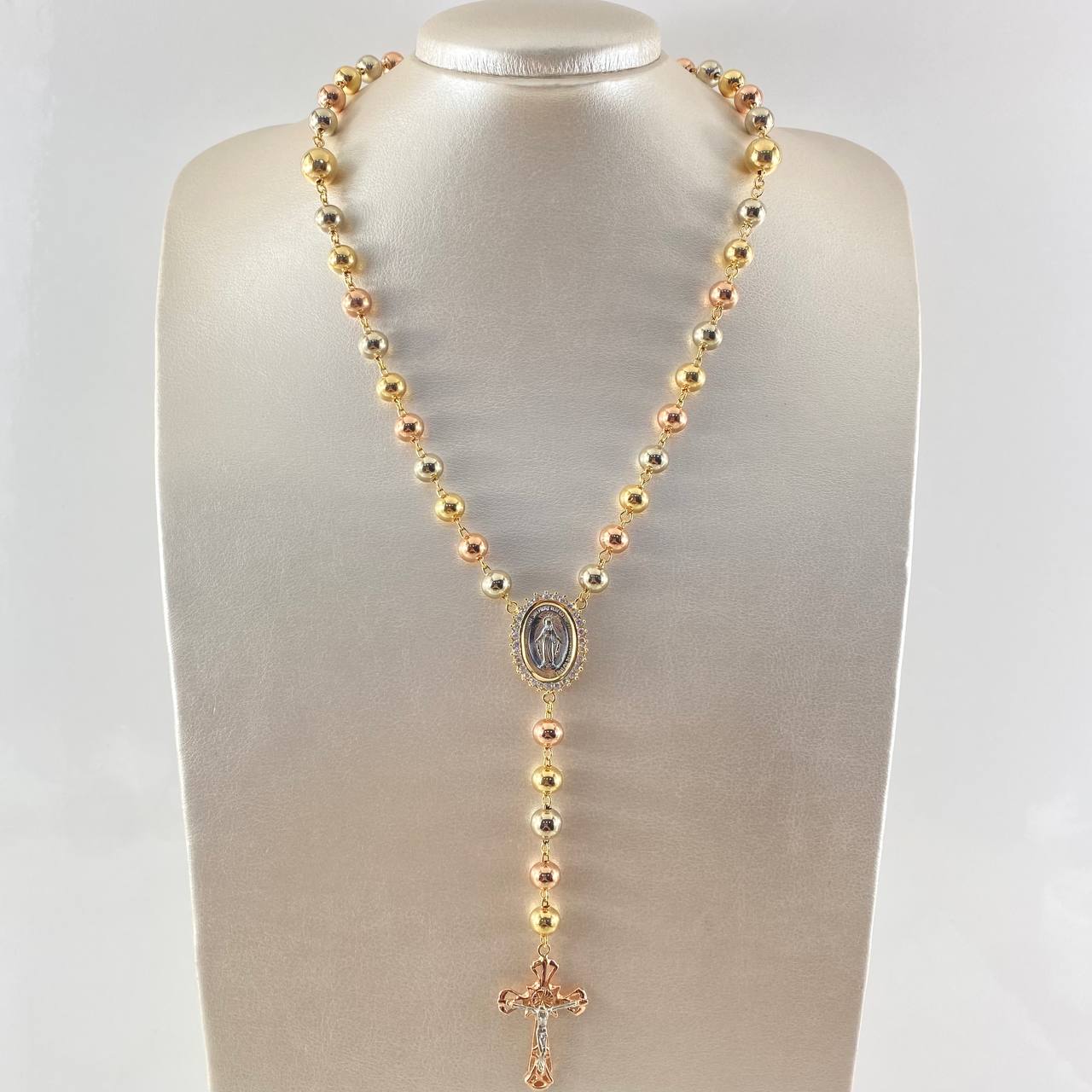 Rosario Virgen Milagrosa 48.6gr / 65cm / Oro 18K © Rosario Virgen Milagrosa 48.6gr / 65cm / Oro 18K ©