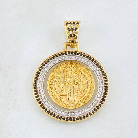 Dije San Benito 8.35gr / 4cm / Oro Amarillo 18K