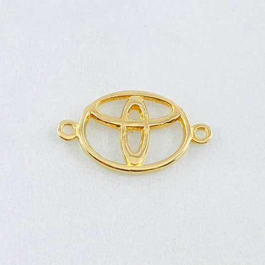 Herraje Marca Automovil 1gr / 2cm / Oro Amarillo 18K