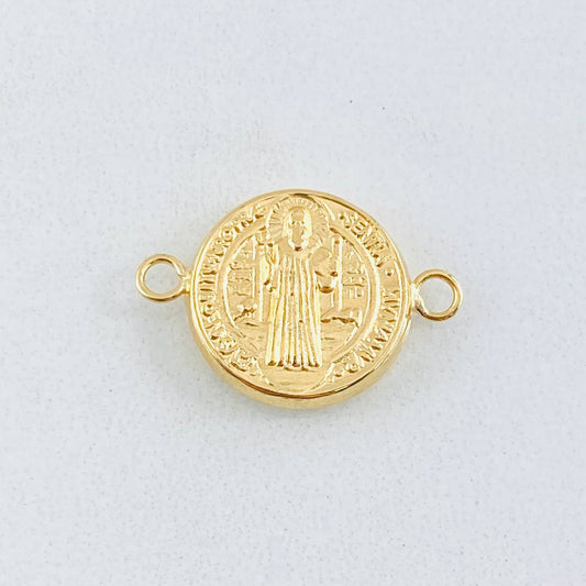 Herraje San Benito 0.7gr / 1.8cm / Oro Amarillo 18K *