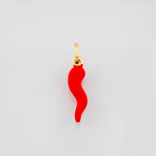 Dije Chile Jalapeño 0.8g / 2.5cm Oro Amarillo 18K