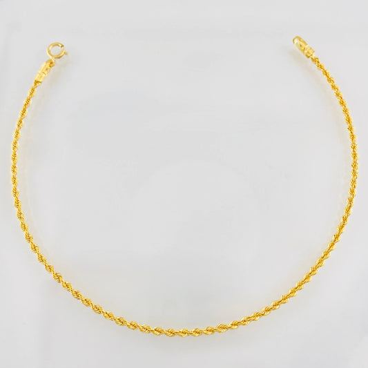 Pulso Lazo 0.8g / 18cm / 1.67mm Oro Amarillo 18K