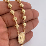 Rosario Virgen Guadalupe 31.3gr / 33.5cm / Oro 18K $ Rosario Virgen Guadalupe 31.3gr / 33.5cm / Oro 18K $