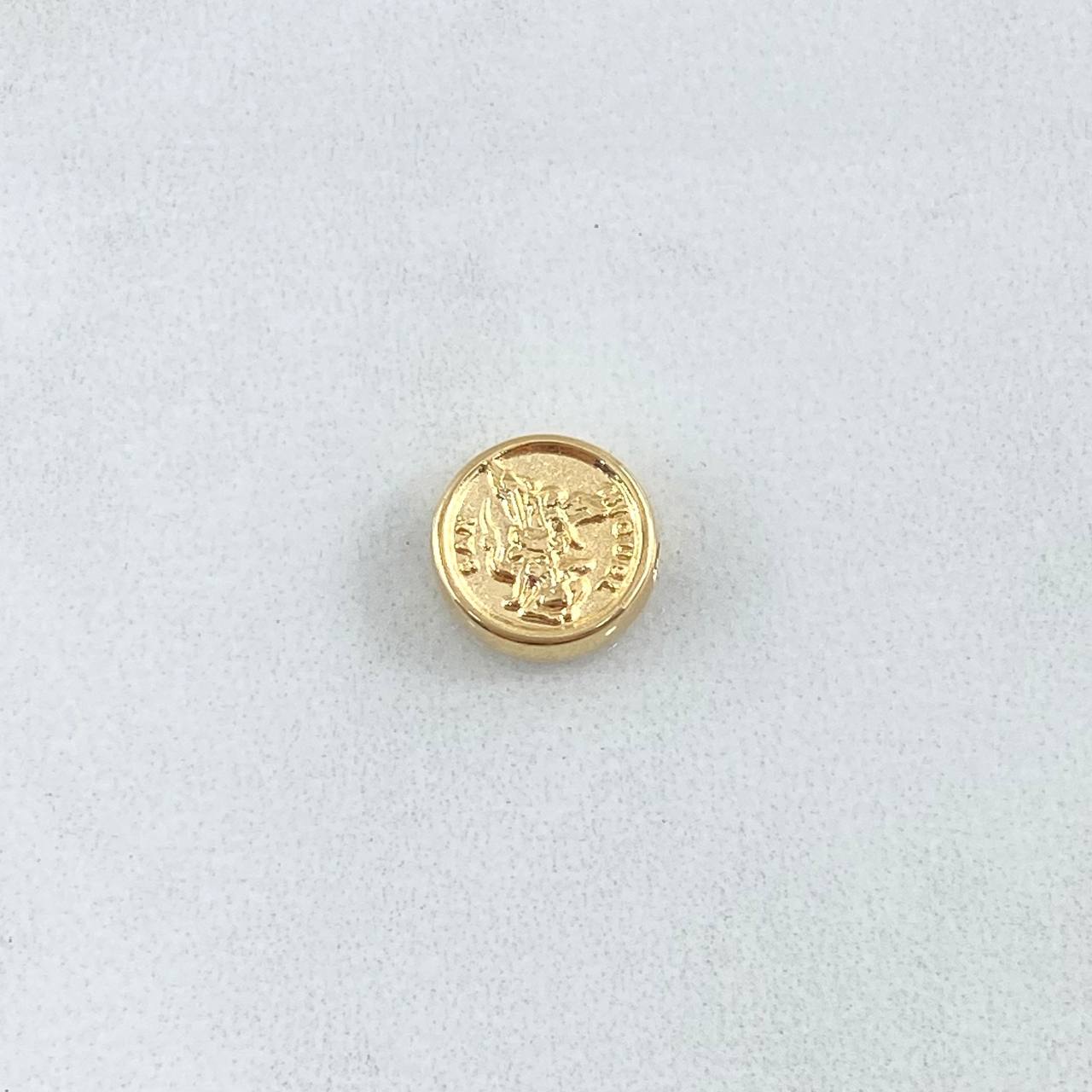 Herraje San Miguel Arcangel 0.55gr / 1cm / Oro Amarillo 18K Herraje San Miguel Arcangel 0.55gr / 1cm / Oro Amarillo 18K