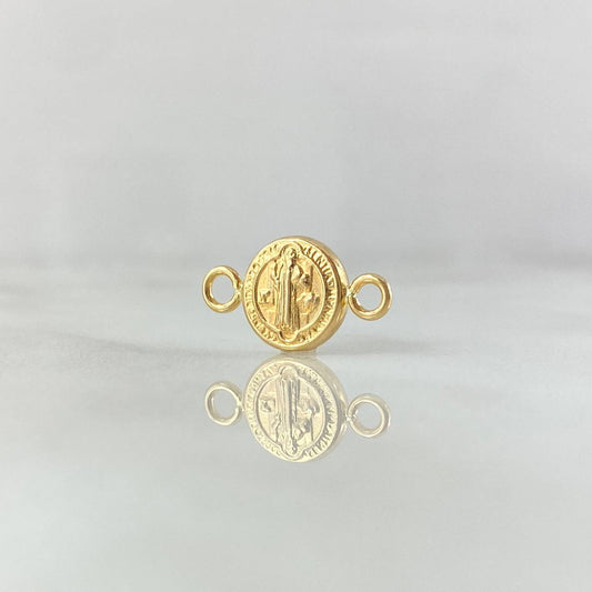 Herraje San Benito 0.45gr / 1cm / Oro 18K *