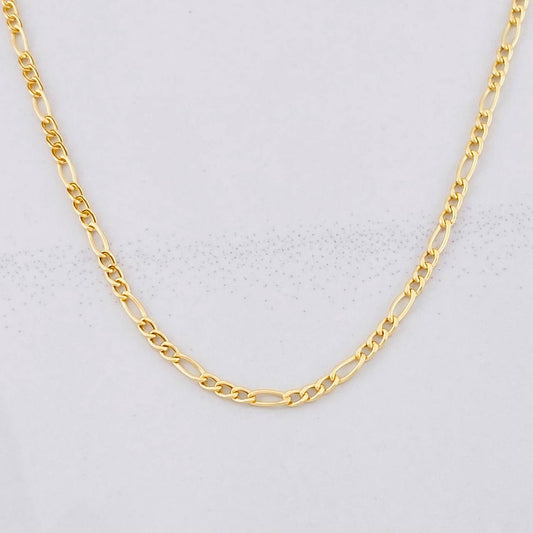 Cadena Fígaro 1.75g / 60cm / 1.9mm Oro Amarillo 18K