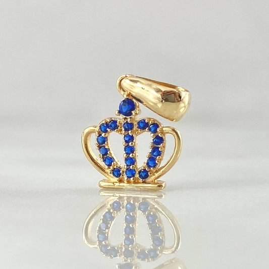 Dije Corona 0.9gr / 1.7cm / Oro 18K