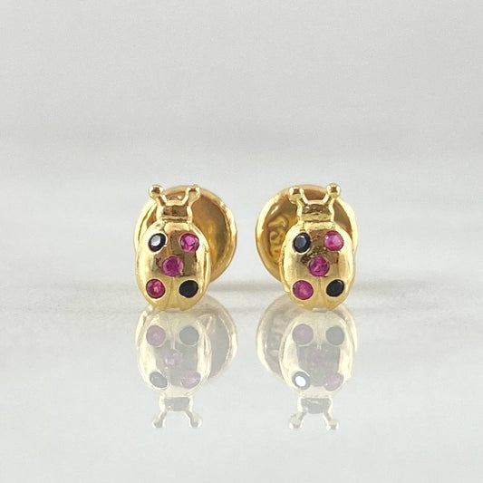 Topos Mariquita 0.65gr / Oro Amarillo 18K