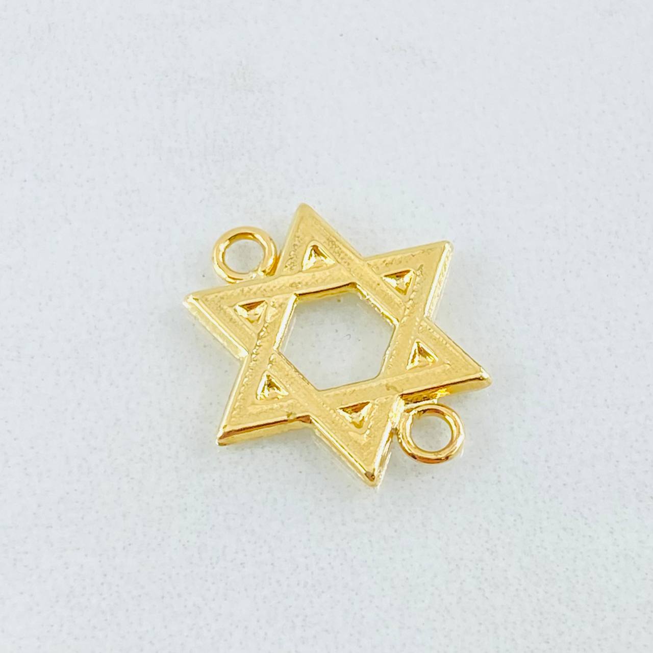 Herraje Estrella David 0.9gr / 1.6cm / Oro Amarillo 18K Herraje Estrella David 0.9gr / 1.6cm / Oro Amarillo 18K