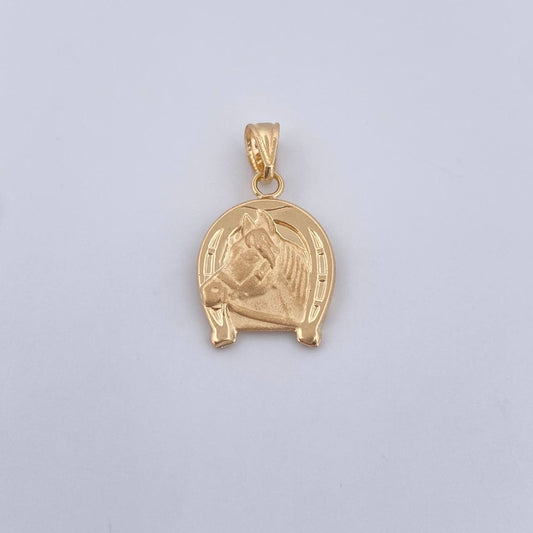 Dije Herradura de Caballo 1.15gr / 2.4cm / Oro Amarillo 18K %