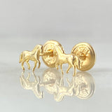 Topos Caballo 0.55gr / Oro Amarillo 18K © Topos Caballo 0.55gr / Oro Amarillo 18K ©