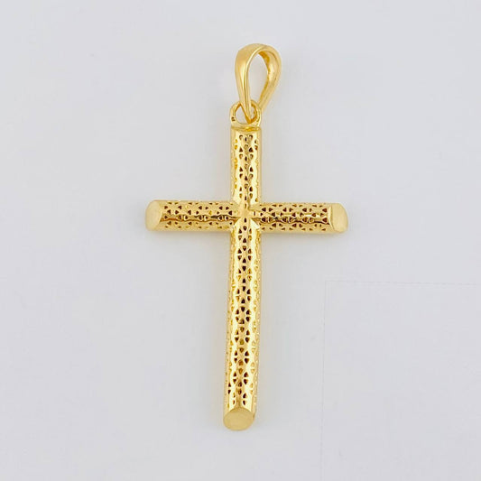 Dije Cruz Hoyos Filigrana 2.5 g / 4.1 cm Oro Amarillo 18K