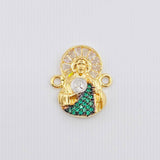 Herraje San Judas Tadeo 2.65gr / 1.6cm / Oro Amarillo 18K © Herraje San Judas Tadeo 2.65gr / 1.6cm / Oro Amarillo 18K ©
