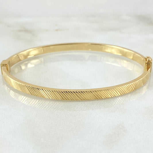 Pulso Aro 6.5gr / 17cm- +4 Oro 18K