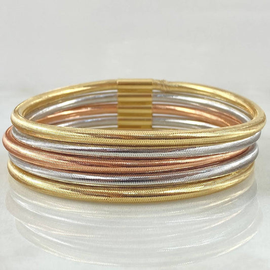 Pulso Recticulado x5 9.45gr / 19cm / +4 Oro 18K * Oferta