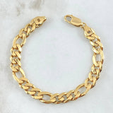 Pulso Figaro 7.3gr / 15.5cm / 6.8mm Oro Amarillo Nac.Esp 18K Pulso Figaro 7.3gr / 15.5cm / 6.8mm Oro Amarillo Nac.Esp 18K