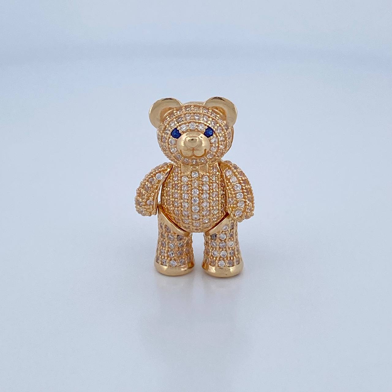 Dije Oso Articulado Corbatin 7.8gr / 2.7cm / Oro Amarillo 18K & Dije Oso Articulado Corbatin 7.8gr / 2.7cm / Oro Amarillo 18K &