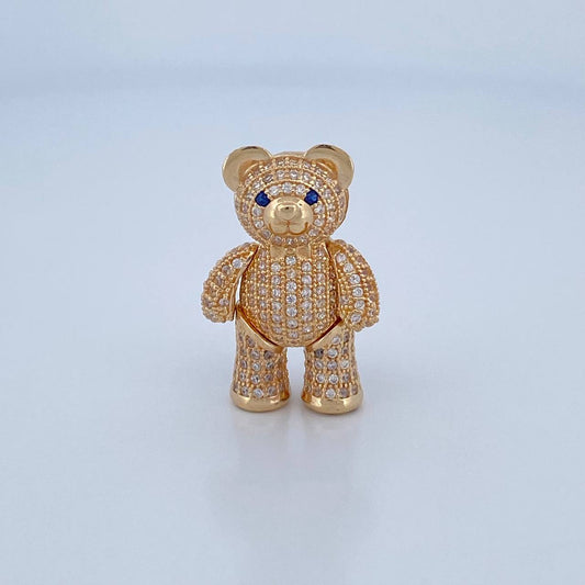 Dije Oso Articulado Corbatin 7.8gr / 2.7cm / Oro Amarillo 18K &