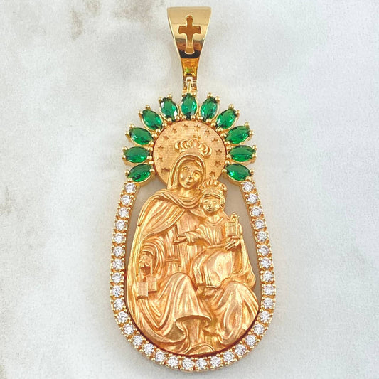 Dije Virgen Del Carmen 27.8gr / 7cm / Oro Amarillo 18K