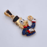 Dije Pato Inspirado 3.5gr / 3cm / Tres Oros 18K & Dije Pato Inspirado 3.5gr / 3cm / Tres Oros 18K &